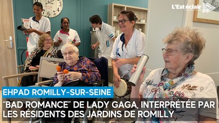 Du chant et des percussions pour maintenir l’autonomie des résidents d’un Ehpad de Romilly-sur-Seine