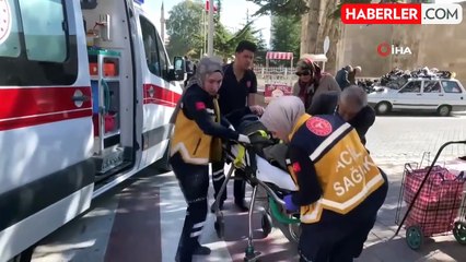 Otomobilin Çarptığı Yaşlı Adam Yaralandı