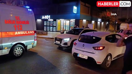 Motosiklet Sürücüsü Kask Sayesinde Hafif Yaralandı