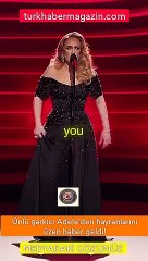 Ünlü şarkıcı Adele'den hayranlarını üzen haber geldi!
