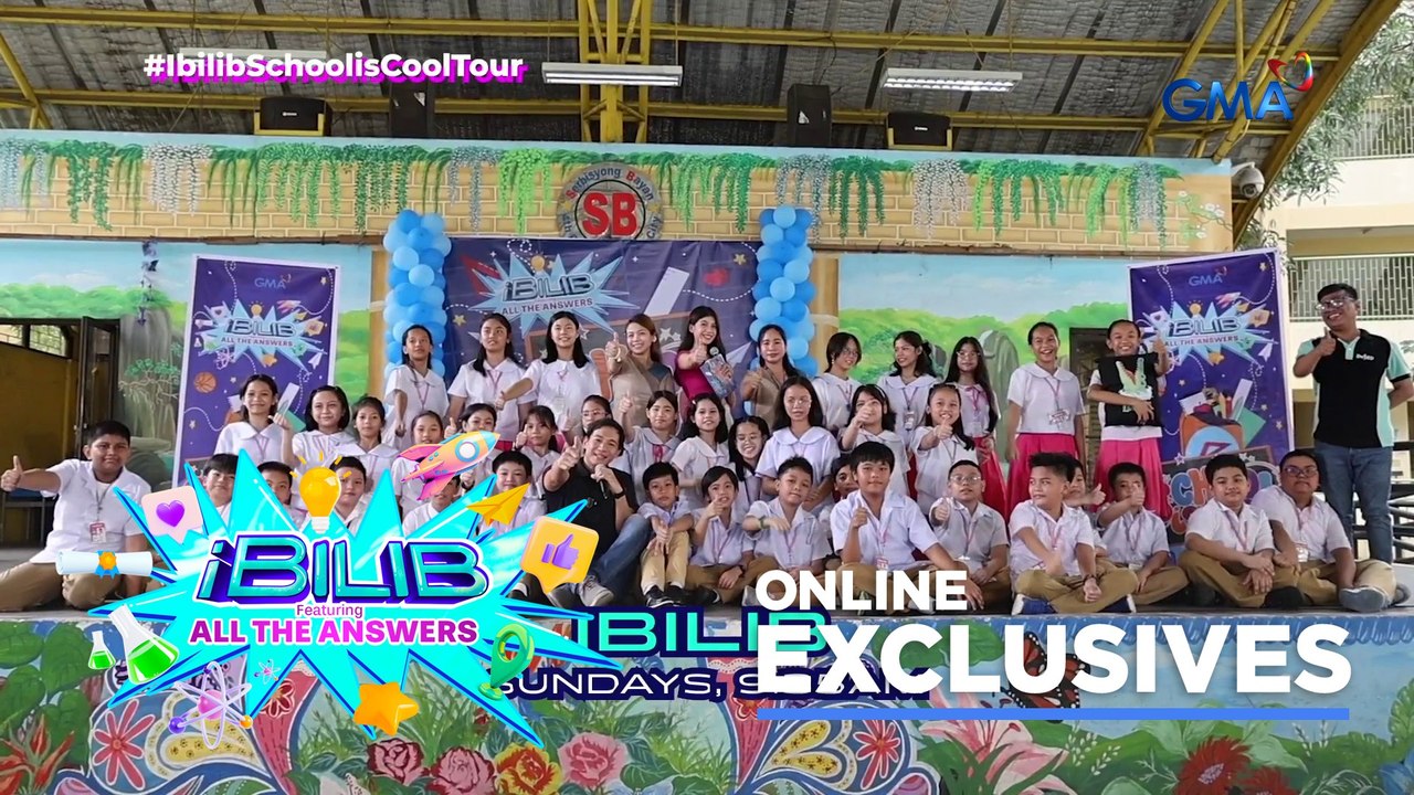 iBilib: Chris Tiu at Zonia Mejia, nagbigay saya sa 'iBilib' School is Cool Tour! (Online Exclusives)