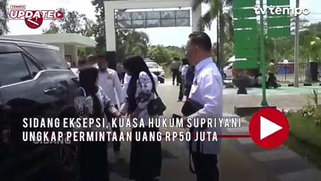 Sidang Eksepsi, Kuasa Hukum Guru Honorer Supriyani Ungkap Permintaan Uang Rp 50 Juta