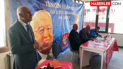 Yeniden Refah Partisi Van İl Başkanı Şabu'dan Bahçeli'ye:  "Güzel Bir Çıkış Keşke 40 Yıldan Beri Söylenseydi"