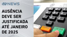 Quem não votou no segundo turno das eleições deve justificar até 7 de janeiro de 2025