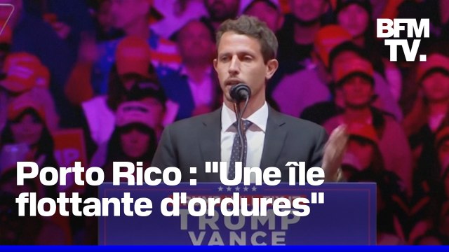 Une île flottante d'ordures : un humoriste et soutien de Trump lance une blague raciste sur Porto Rico