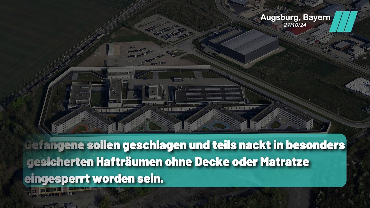 Skandal in einem der größten Gefängnisse Bayerns