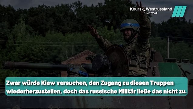 Russische Soldaten erhalten den Befehl, ohne Gnade zu exekutieren