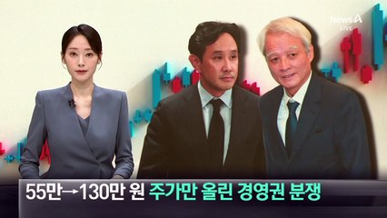 55만→130만 원…고려아연 주가만 올린 경영권 분쟁