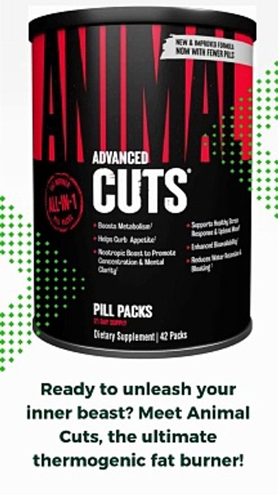  Animal Cuts Thermogenic Fat Burner 