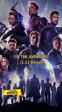 Top 10 Highest Grossing Movies In The World #shorts #movies