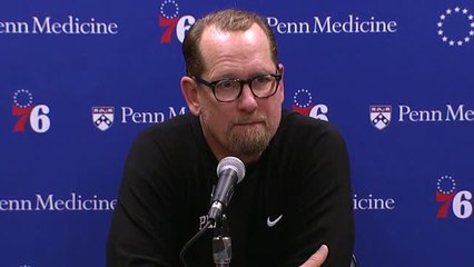 76ers - Nurse : ''Maxey a été incroyable''