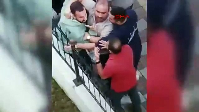 İstanbul - Esenler'de beyzbol sopalı park yeri kavgası