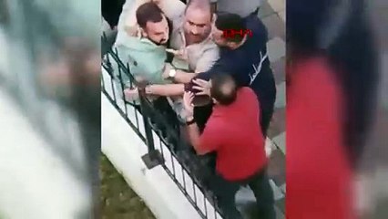 İstanbul - Esenler'de beyzbol sopalı park yeri kavgası