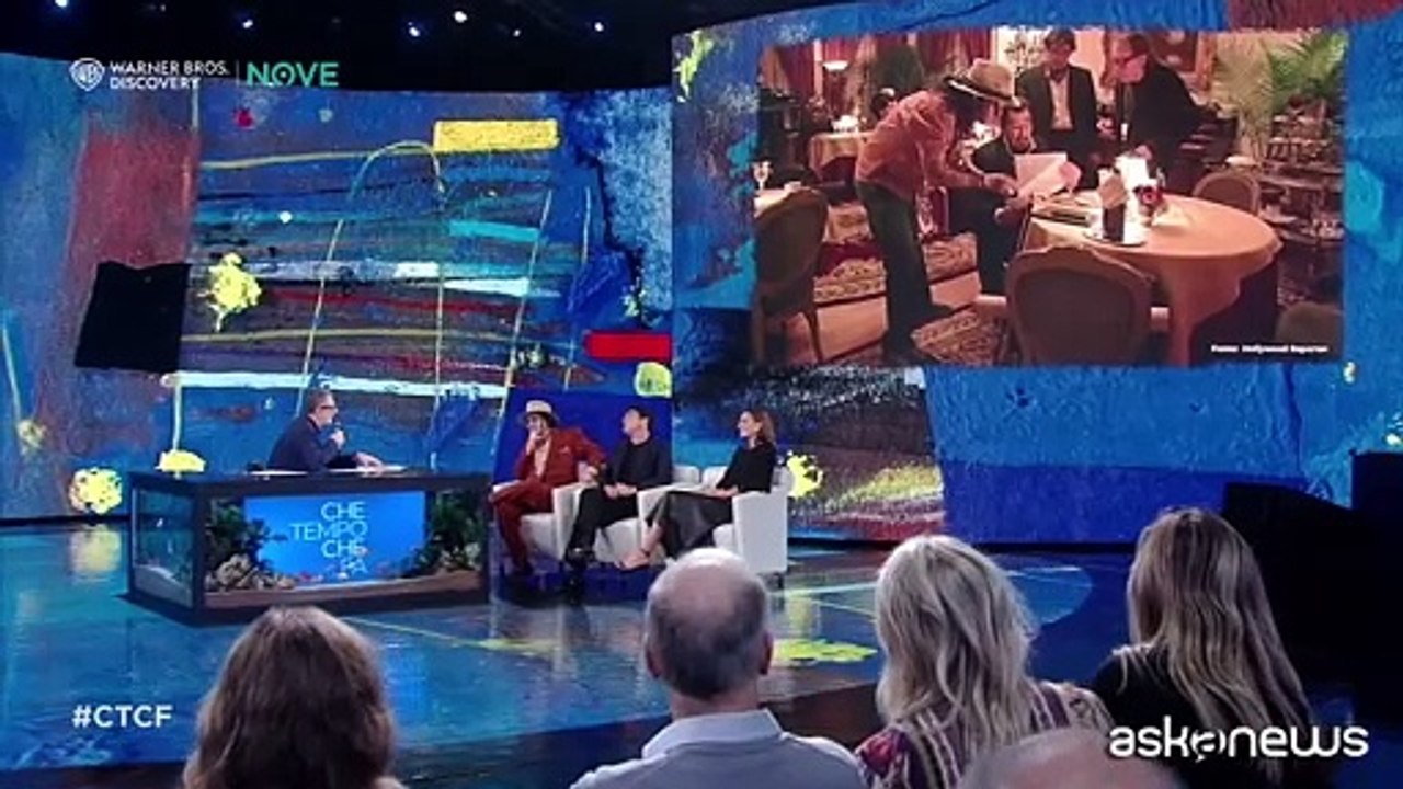 Riccardo Scamarcio e Johnny Depp: «Io diretto da lui, che botta di c...»