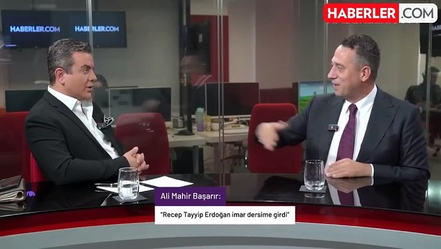 Cumhurbaşkanı Erdoğan, CHP Grup Başkanvekili Ali Mahir Başarır'ın dersine girip birde meslek önermiş