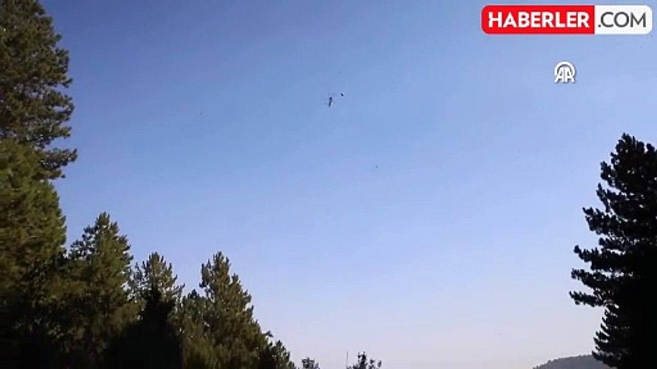 Denizli'deki orman yangınında 4'üncü güne girildi