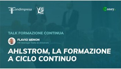 Ahlstrom, la formazione è il motore della produzione a ciclo continuo