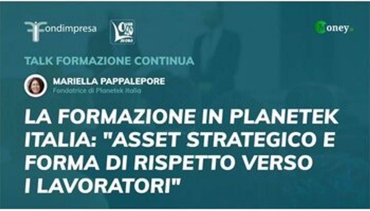 Formazione in azienda, la best practice di Planetek Italia: «Asset strategico e forma di rispetto verso i lavoratori»