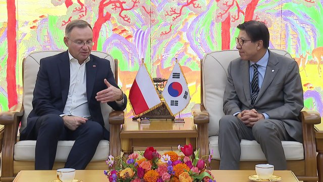 [부산] 박형준 부산시장, 폴란드 대통령과 교류·협력 논의 / YTN