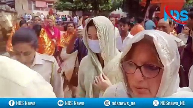 Day After ED Questioning in Guwahati, Bollywood Actress Tamannaah Bhatia Visits Kamakhya Temple