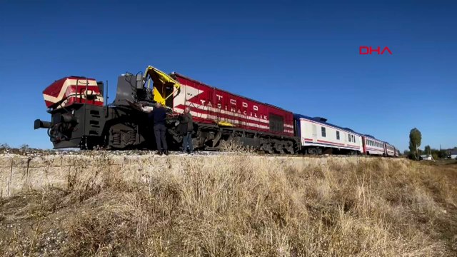 Muş’ta tren kazası; 1 ölü, 2 yaralı