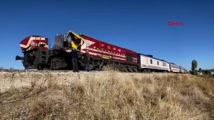 Muş’ta tren kazası; 1 ölü, 2 yaralı