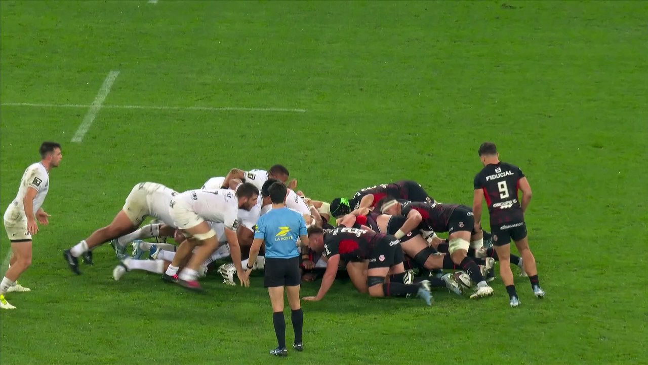 TOP 14 - Essai de Juan Cruz MALLIA 2 (ST) - Stade Toulousain - RC Toulon