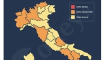 Regioni zona arancione e gialla dal 13 dicembre: nuova mappa e misure restrittive