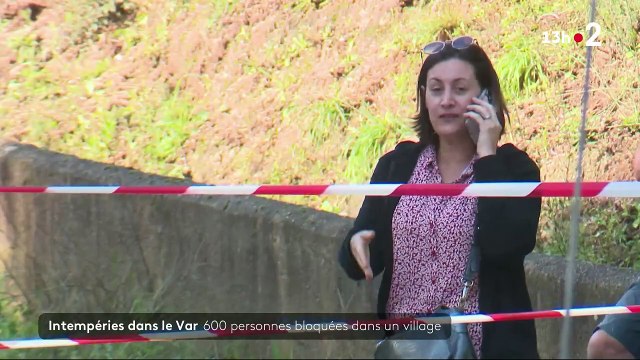 Les autorités travaillent à l’évacuation d’une partie des quelque 580 vacanciers bloqués dans un centre de vacances privé du Var à la suite des intempéries du week-end qui ont endommagé un pont - VIDEO