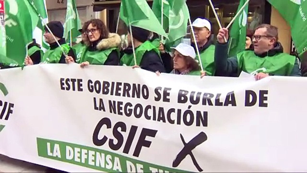 CSIF se movilizará en toda España para pedir mejoras para funcionarios: "No podemos esperar"