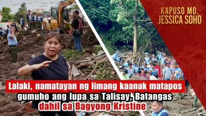 Lalaki, namatayan ng limang kaanak dahil sa Bagyong Kristine | Kapuso Mo, Jessica Soho