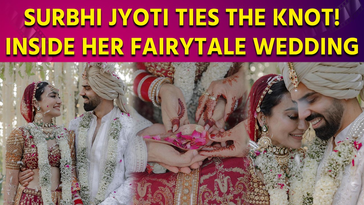 Surbhi Jyoti shares dreamy pictures from her wedding with Sumit Suri
