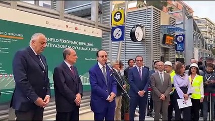 Il video dell'inaugurazione della fermata di viale Lazio a Palermo
