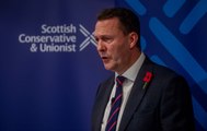 Scottish Conservative leader Russell Findlay delivers his first keynote speech in Edinburgh