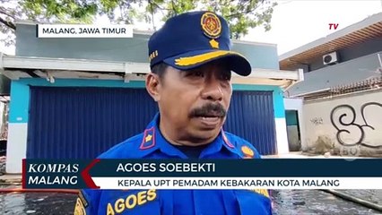 Diduga Jadi Tempat Penampungan Bensin Sementara, Ruko Terbakar