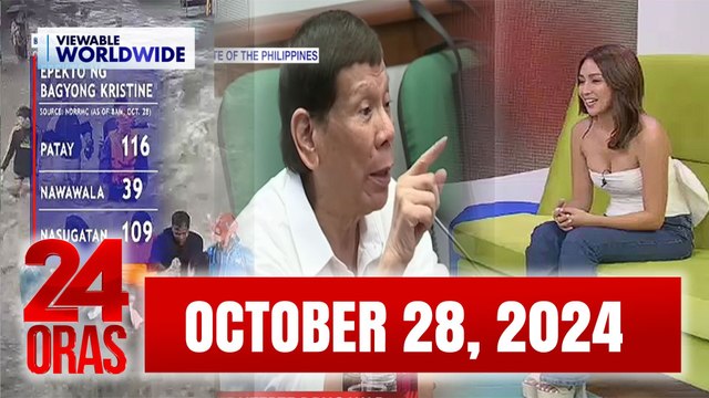 24 Oras Express: October 28, 2024 [HD]