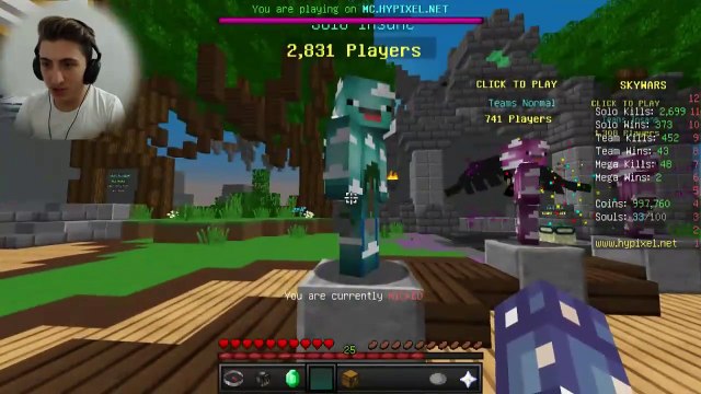 ÇİNCE SKYWARS OYNAMAK ! - ( 传奇游戏 ) - MINECRAFT SKYWARS CHALLENGE ! - Erdem Erdoğdu