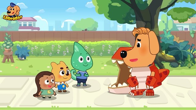 Food Delivery | Safety Tips | Kids Cartoons | Police Cartoon | Sheriff Labrador