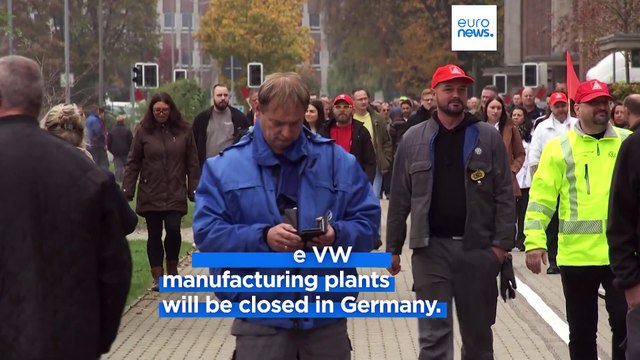 Volkswagen set to close three German plants and cut thousands of jobs