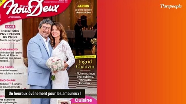 C'est totalement faux ! : Après son mariage avec Philippe Warrin, Ingrid Chauvin fait une mise au point nécessaire