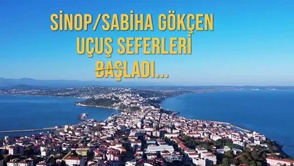 Sabiha Gökçen’den gelen uçak su takıyla karşılandı