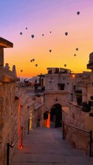 MAGNIFIQUE SUNSET à Gorëme en Turquie