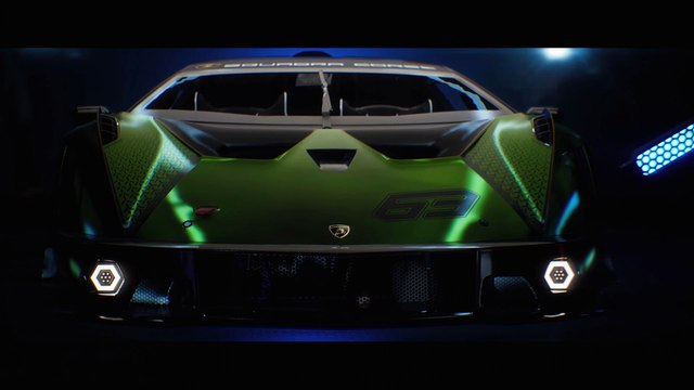 Moza Racing & Automobili Lamborghini Squadra Corse - Volante Essenza SCV12 Sim-Racing