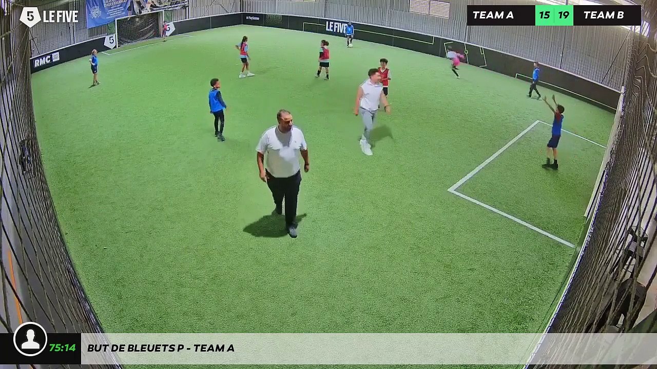 But de Bleuets P - Team A