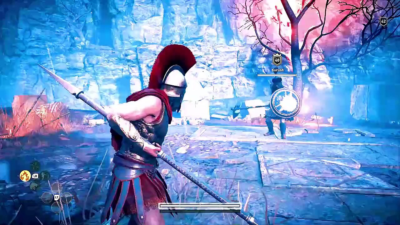 Assassin's Creed Odyssey - Fight of King Leonidas and Kurush #assassinscreed #gameplay #acodyssey