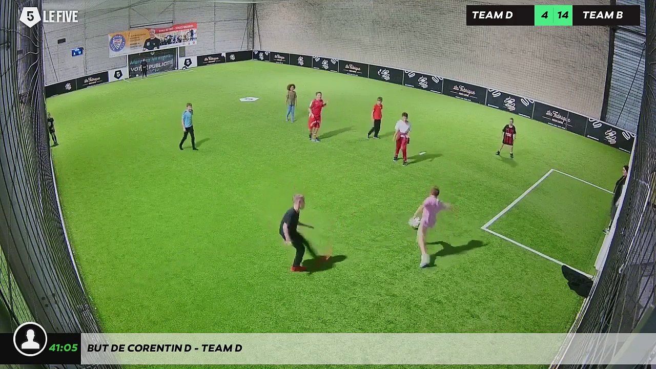 But de Corentin D - Team d