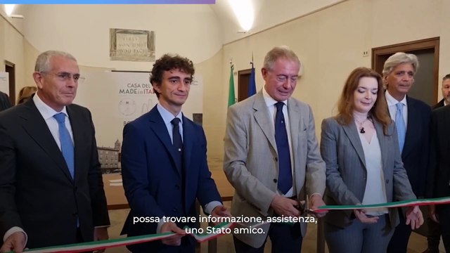 Ministro Urso a Bologna per il taglio del nastro della Casa del Made in Italy