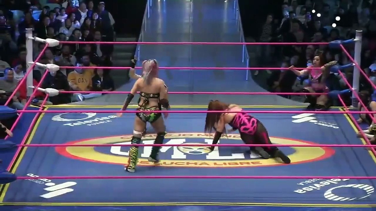 Maligna, Metálica, Olympia, Tabata, Zeuxis vs Alex Windsor, Red Velvet, Sayaka Unagi, Sumika Yanagawa, Viva Van in a cibernetico match