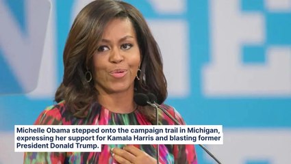 Michelle Obama Criticizes Trump At Michigan Harris Rally: 'Why On Earth Is This Race Even Close?'