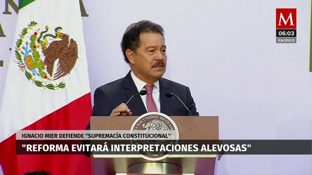 Ignacio Mier celebra aprobación de reformas constitucionales a los artículos 105 y 107